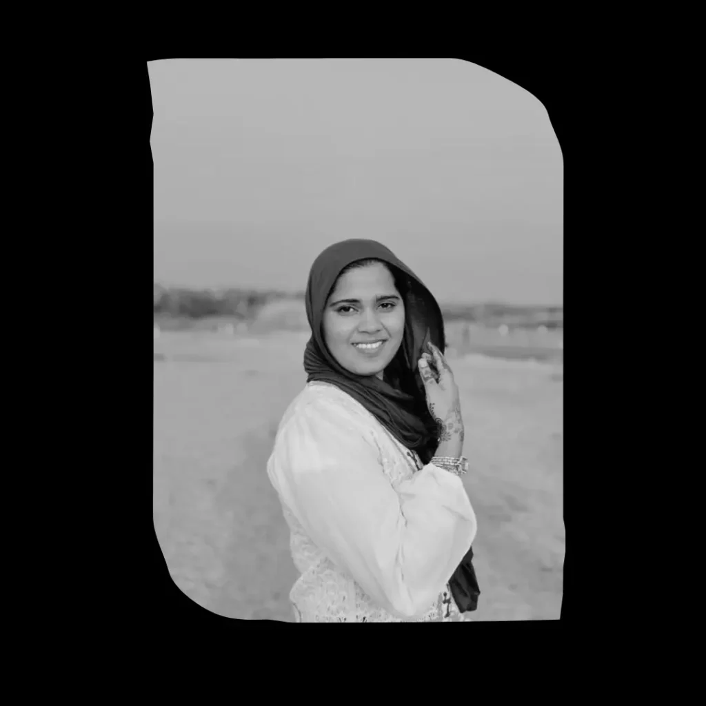 freelance digital marketer in oman standing outdoors